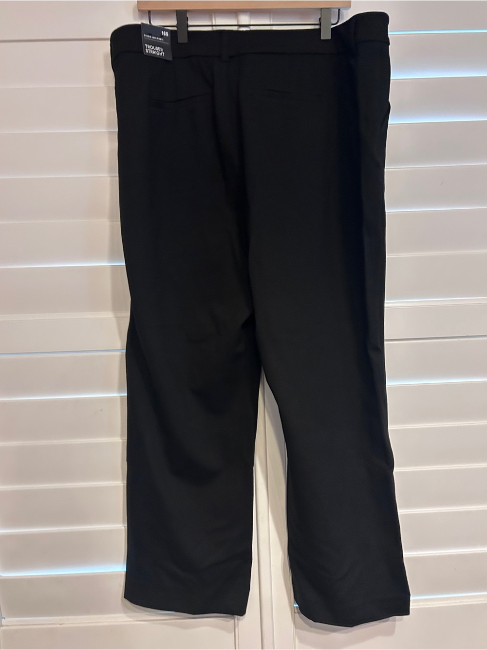 torrid Black Straight-Leg Chinos